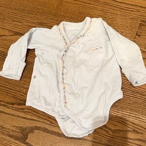 Burberry Light Blue Baby Bodysuit